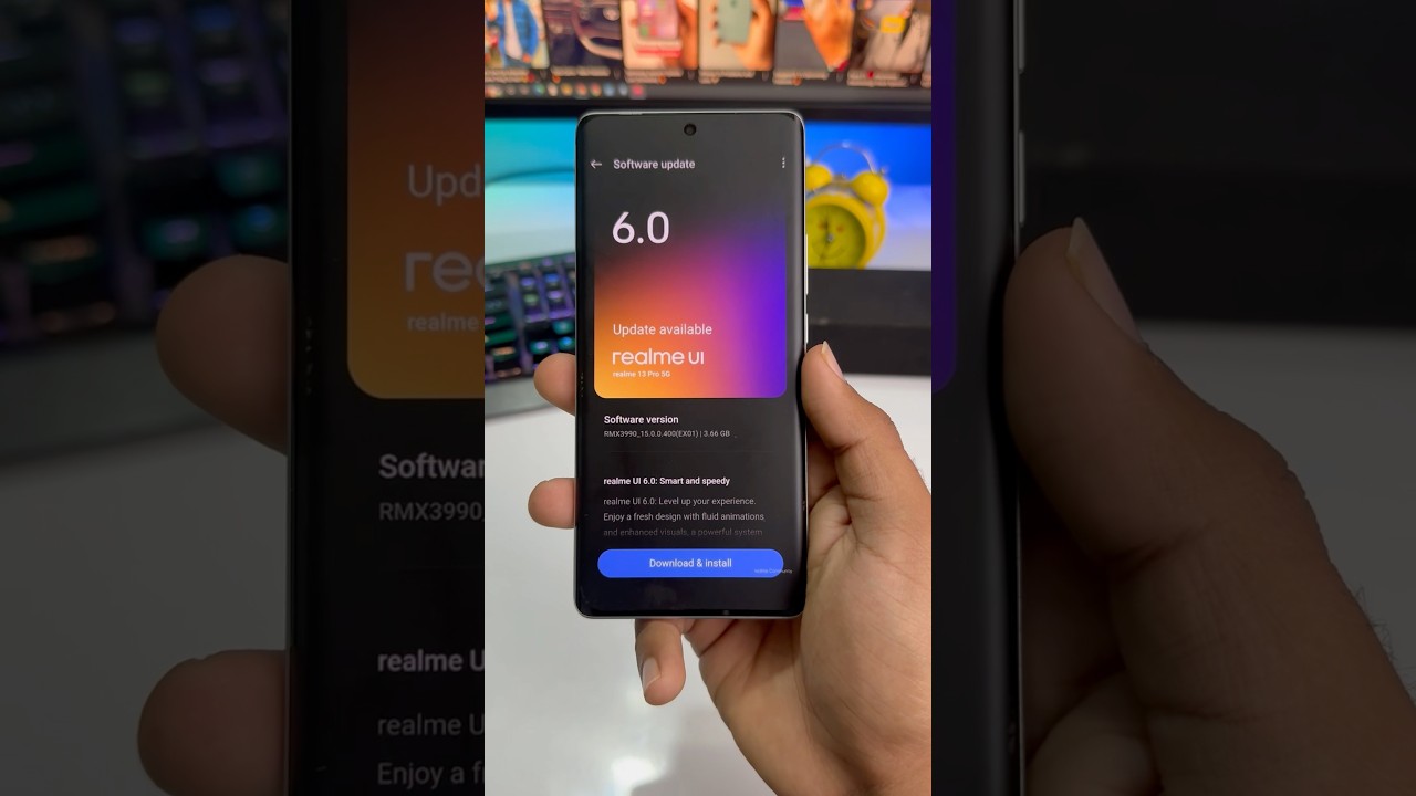 Realme Ui 6.0 Android 15 Stable Update 🔥