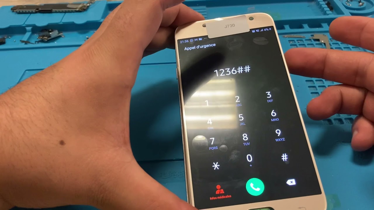 Comment Faire Un Nettoyage Du Samsung J7 2017