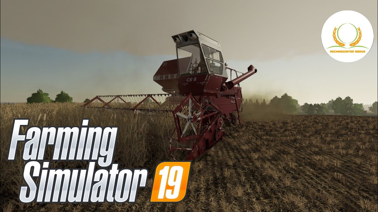 Farming simulator 19-совхоз пионер-#3-уборочная