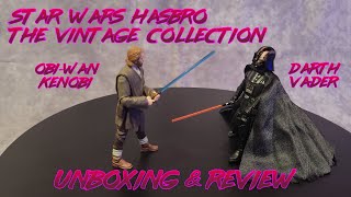 Hasbro Star Wars Obi-Wan Kenobi & Darth Vader Showdown Action Figure Set Unboxing & Review by AShogunNamedDavid 82 views 2 months ago 8 minutes, 11 seconds