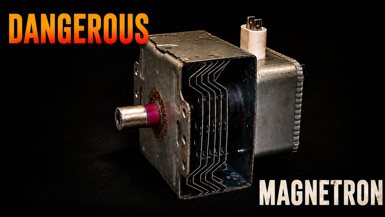 How the Magnetron Works: Principles of Microwave Generation