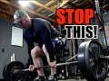 STOP Picking up the Bar if you want a BETTER DEADLIFT!  Simple changes Pt: III