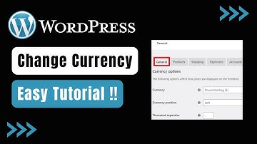 WooCommerce - How to Change Currency !