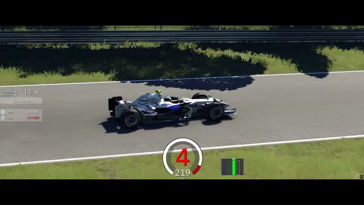 BMW Sauber F1.08@Imola GP 2024 1:20:240 onboard + TV camera