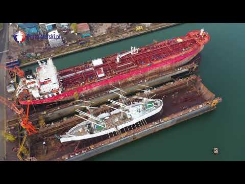 Stocznia pełna statków - A shipyard full of ships