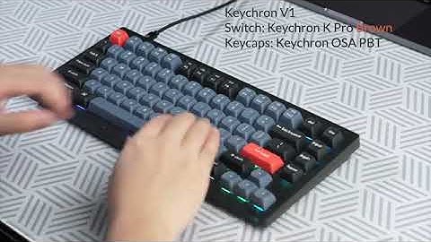 Ultimate Keyboard ASMR: Keychron V1 Typing Sound Test & Review