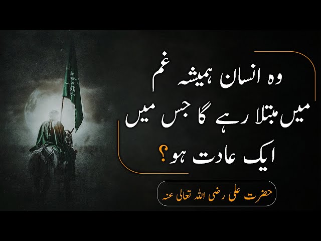 Hazrat Ali (ra) Qol in Urdu _ hazrat ali Aqwal Zareen - حضرت علی کے اقوال class=