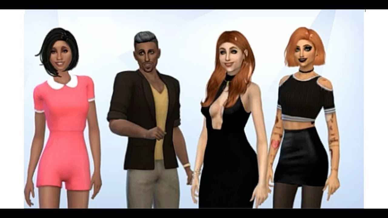 Transformando A Familia Fogus The Sims 4 Create Sim Youtube