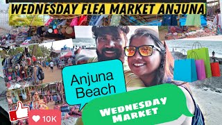 Anjuna Beach Flea Market, Goa!  Cheapest Market in Goa! Weekly Wednesday Flea Market Near Anjuna!!