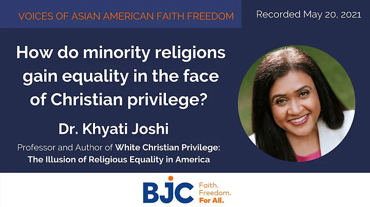 How do minority religions gain equality in the face of Christian privilege? With Dr. Khyati Joshi