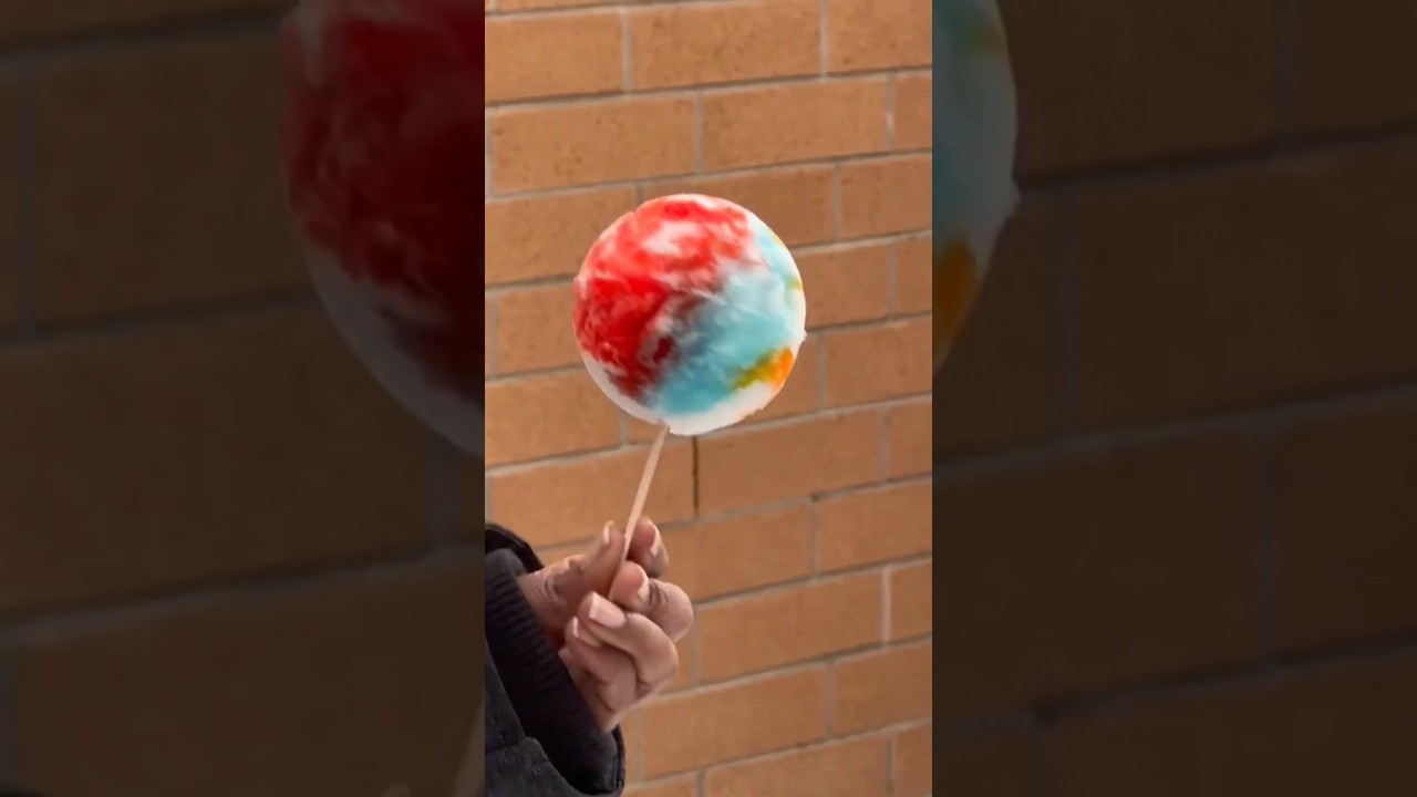 🌈Rainbow Ice Gola/Snow Lolipop🍭! which one?