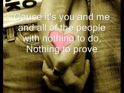 (+) You and Me- Lifehouse with lyrics