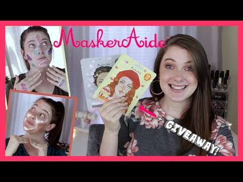 Video: MaskerAide Washbeautyco. Bamboo oglje Konjac Sponge Review