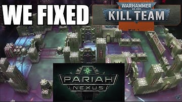 Making a Xenos Terrain Table for Warhammer Pariah Nexus Kill Team 3D Printing Terrain