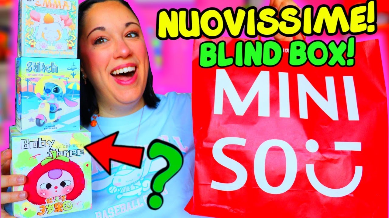 MINISO BLIND BOX UNBOXING! Apro 6 blind box nuove! iolanda sweets