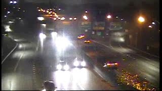 New York: Driver Makes MASSIVE Contact With Median Barrier 🥔 📸