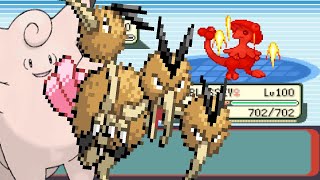 Pokemon Emerald wi-fi Battle Yus vs SANDRA (Monotype) NORMAL VS GRASS!