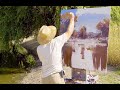 Ken knight painting en plein air