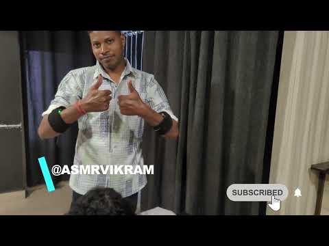 ASMR🌿Healing Hands | Back Massage for Tension Relief | ASMR VIKRAM #asmr #vikram