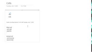 Lecture Capture with One Note Profile