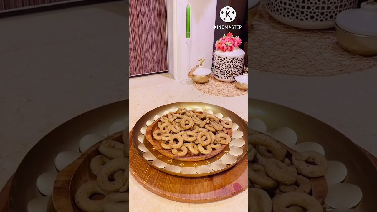 كعك بزيت  بدوب في التم بطريقة المحلات الأصليه لعيد2025 المطبخ الأخضردلال حناوي