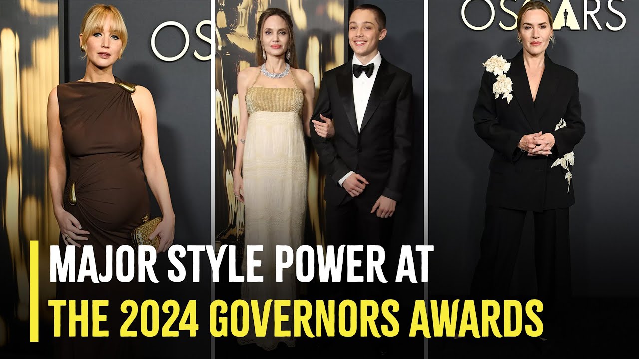 Jennifer Lawrence, Angelina Jolie and Son Knox Lead Major Style Power
