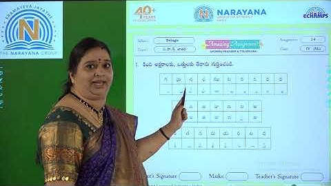 11TH SEP AP CLASS IV SL TELUGU AMAZING ASSIGNMENT 14 KEY