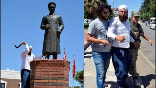 Atatürk Heykelini Yıkmaya Çalışan Adam Burak Güngör Anlatıyor