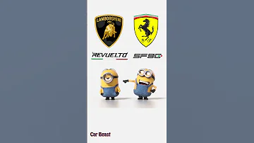 Lamborghini Revuelto Vs Ferrari Sf90 Funny Car Automobile Asmr Ferrari Lamborghini Money Fyp 