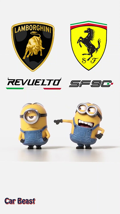 Lamborghini Revuelto Vs Ferrari Sf90 funny #car #automobile #asmr #ferrari #lamborghini #money #fyp