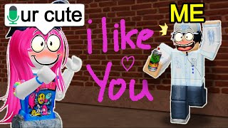 Getting A GIRLFRIEND In Roblox Spray Paint VOICE CHAT screenshot 4