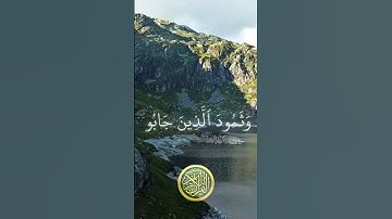 تلاوة القرآن الكريم راحة نفسية الأية(الم ترى كيف فعل ربك بعاد إرمدات عماد )🤍🤍🤍❤️2K