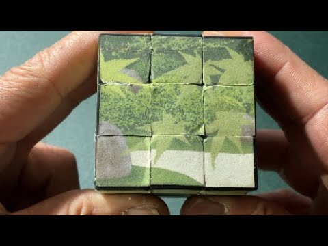 Rubik’s Cube with numbers Japanese Pattern - YouTube