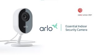 Arlo Essential Indoor Sicherheitskamera | Schützt Ihr Zuhause von innen