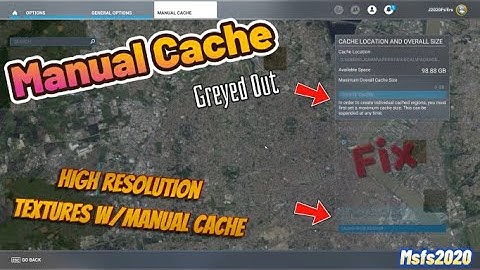 Msfs2020*How to use manual cache*Want more out of your scenery? Full tutorial & Time stamped!