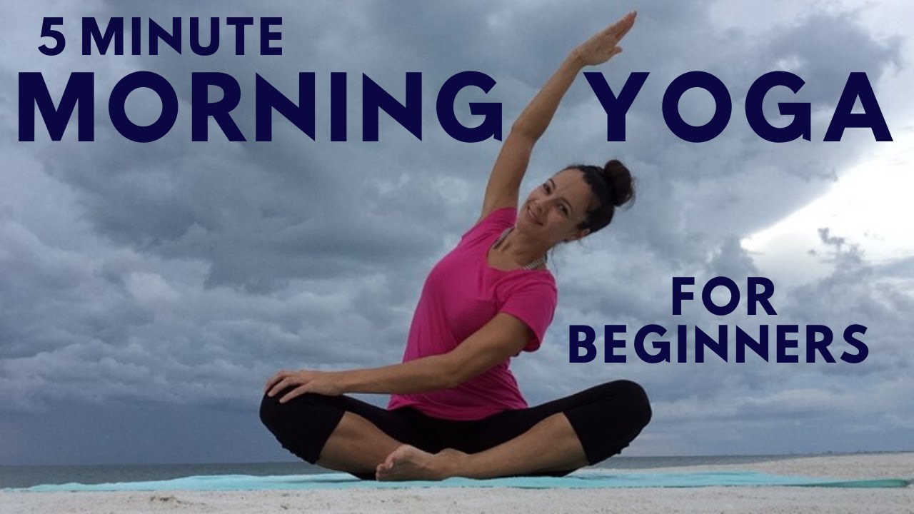 Quick Morning Yoga for Beginners 5 minutes YouTube