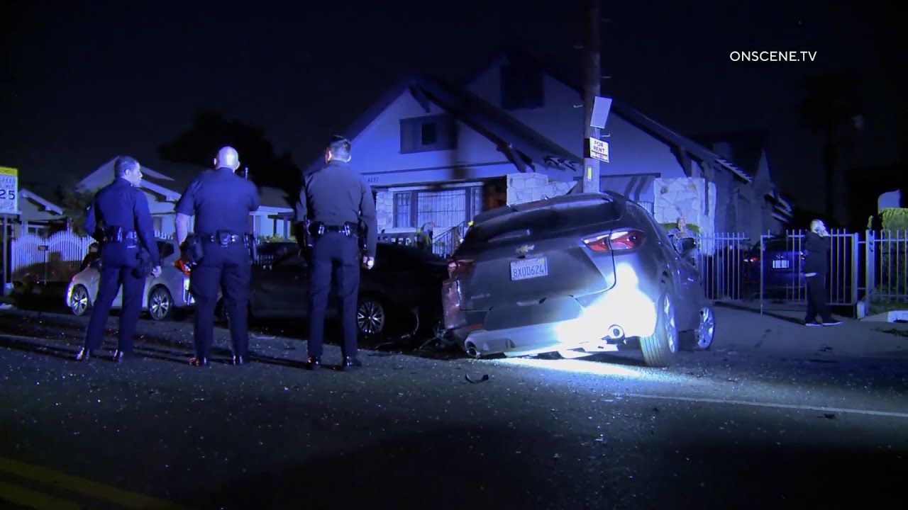 Drunk Driver In Custody After Fleeing From Multiple Crashes - YouTube