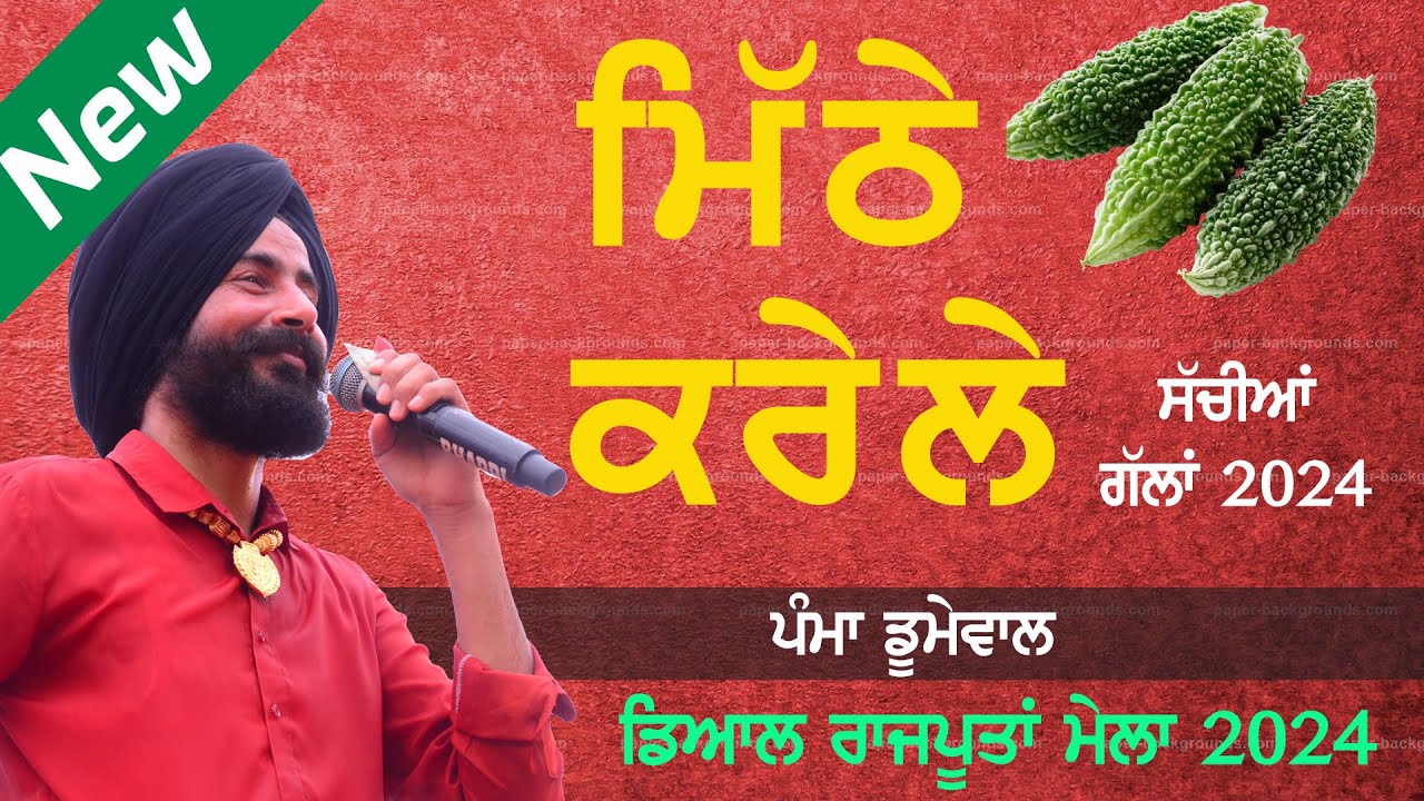ਮਿੱਠੇ ਨਾ ਹੋਣ ਕਰੇਲੇ ~ Pamma Dumewal | Mithe Na Hon Den Karele | Dyal Rajputtan Mela 2024 
