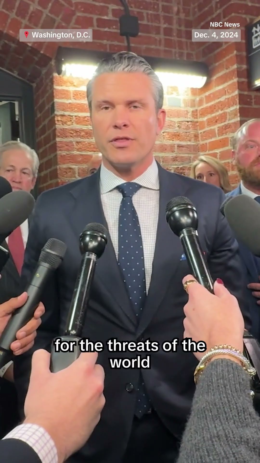 Hegseth says his goal for Defense Department is: 'Lethality, lethality, lethality'