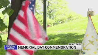 Memorial Day commemoration held in Grant Park