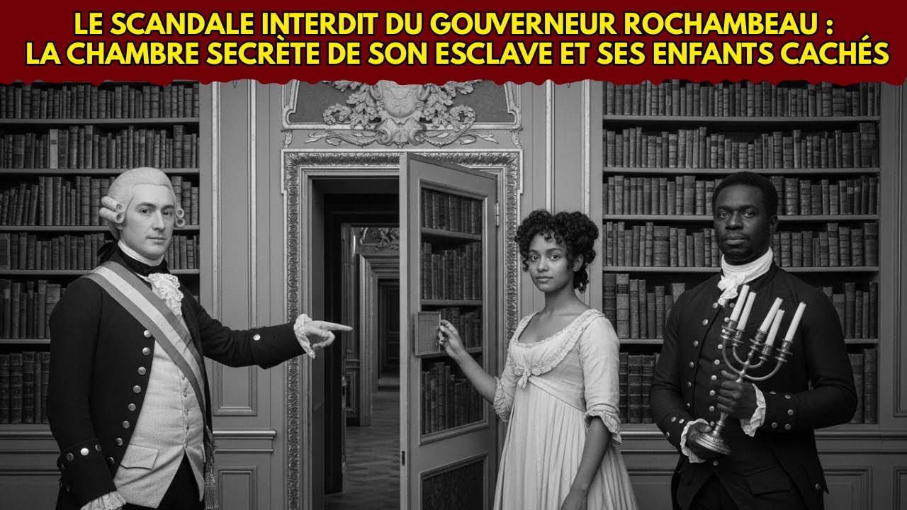La Chambre Secrète du Gouverneur — Ses Enfants Esclaves Cachés, Saint-Domingue