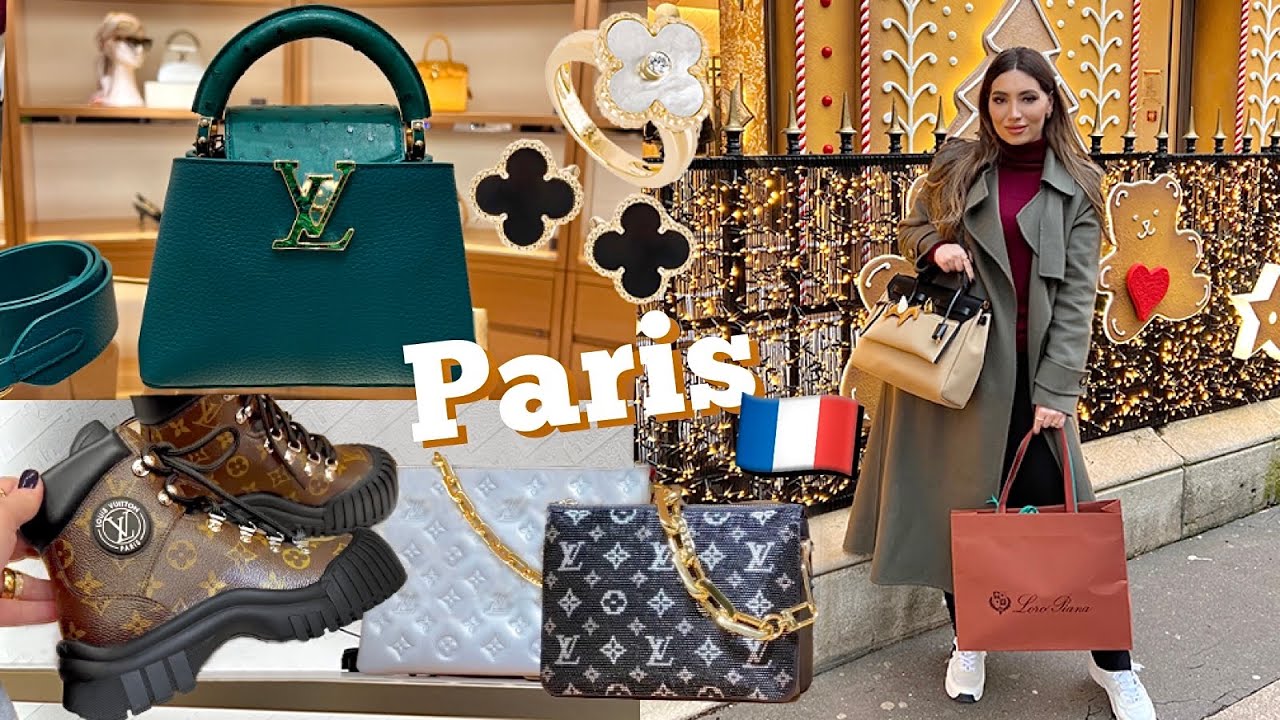 Louis Vuitton XL Spring Summer 2023 New Bags  Shopping in Paris- Avenue  Montaigne, Champs Elysees 