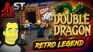 Retro Gaming Double Dragon (ダブルドラゴン)on Atari ST Classic Gaming