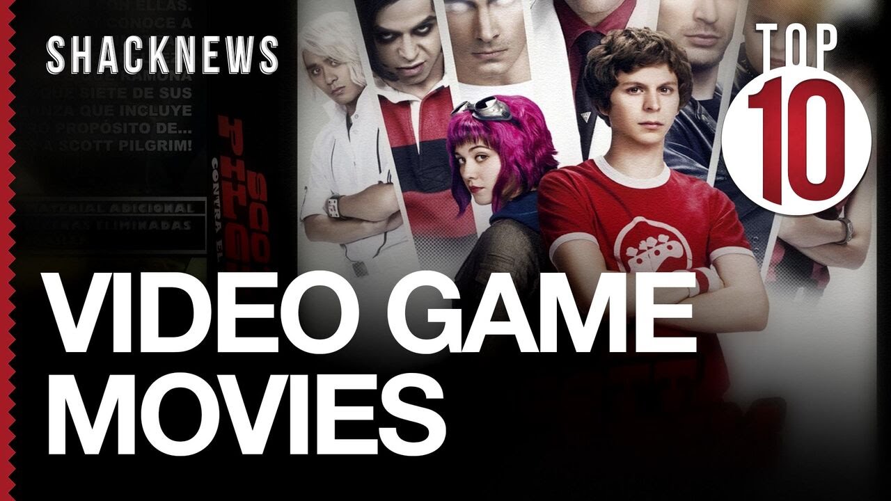Top 10 Video Game Movies YouTube