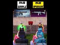 Upgrade m416 glacier vs simple m416 damage test bgmi pubgm pubg shorts