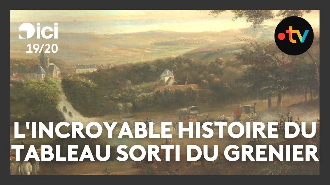 L'incroyable histoire du tableau sorti du grenier offert à la ville de Wimille