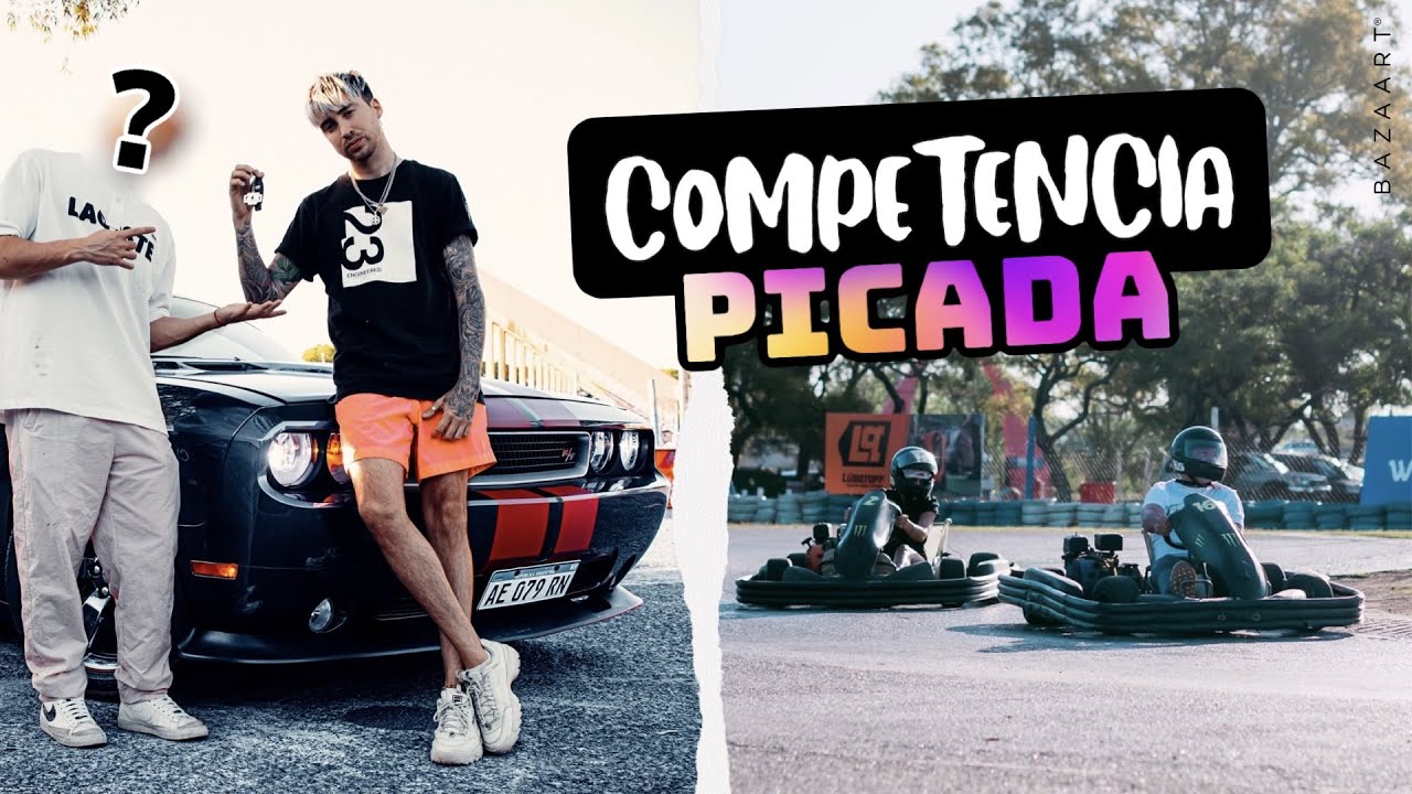 STREAMERS COMPITEN POR UN SUPER AUTO DEPORTIVO | CARRERA DE KARTING