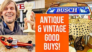 Thrift with Me at Vendor Malls! | Shopping Spree for Antiques & Vintage screenshot 3