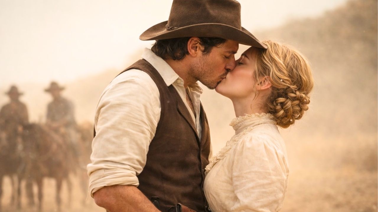 Forced to Wed a Feared Gunman—His First Kiss Said, “Choose Me. I’ll Stay.”