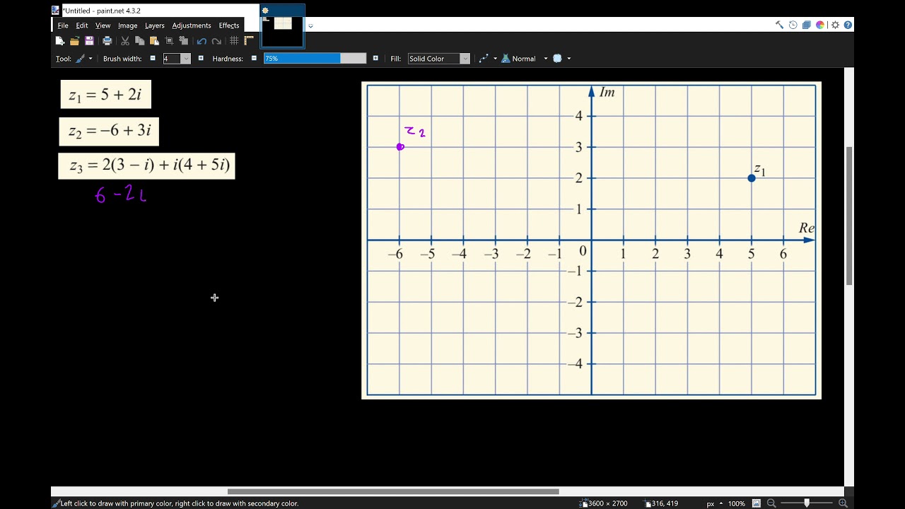 Explanation - Plotting Complex Numbers on an Argand Diagram - YouTube